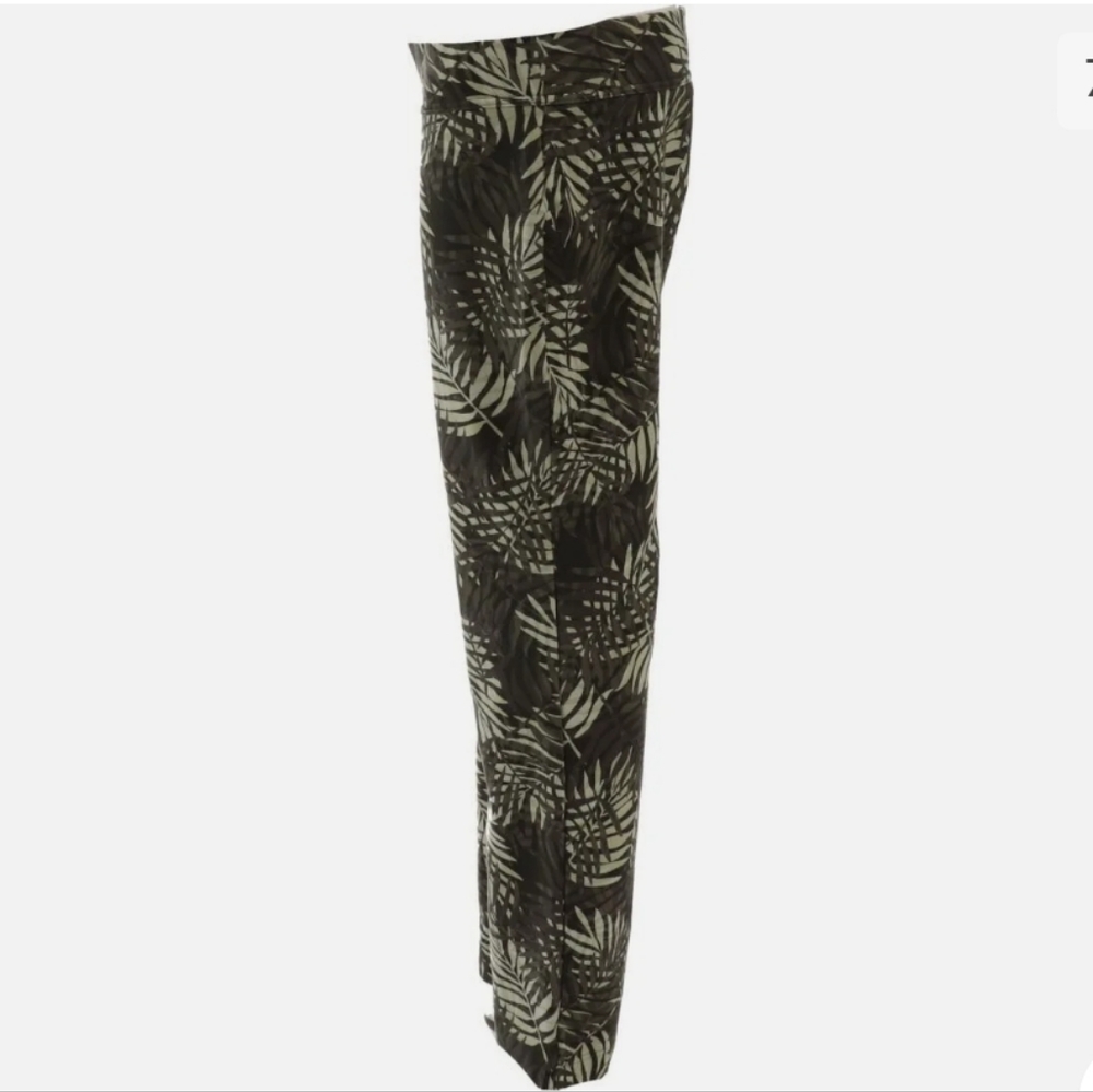 Lands' End Women's Tropical Palm Starfish Slim Leg Leggings Size Medium Petite - Picture 8 of 15